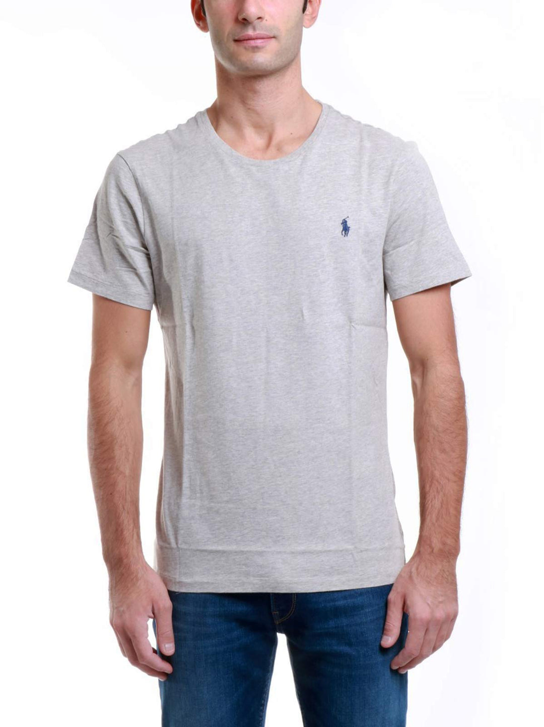 POLO RALPH LAUREN Herren Tee-Shirts T-Shirt XL Grau (Grey Heather A0004), XL Grau (Grey Heather A000