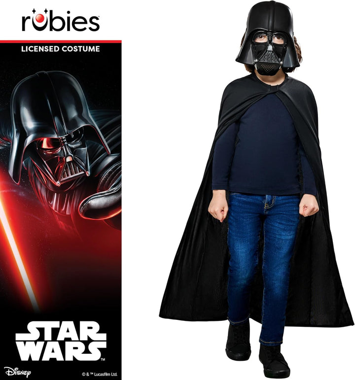 DARTH VADER CHILD MASK AND CAP STD Schwarz, STD Schwarz