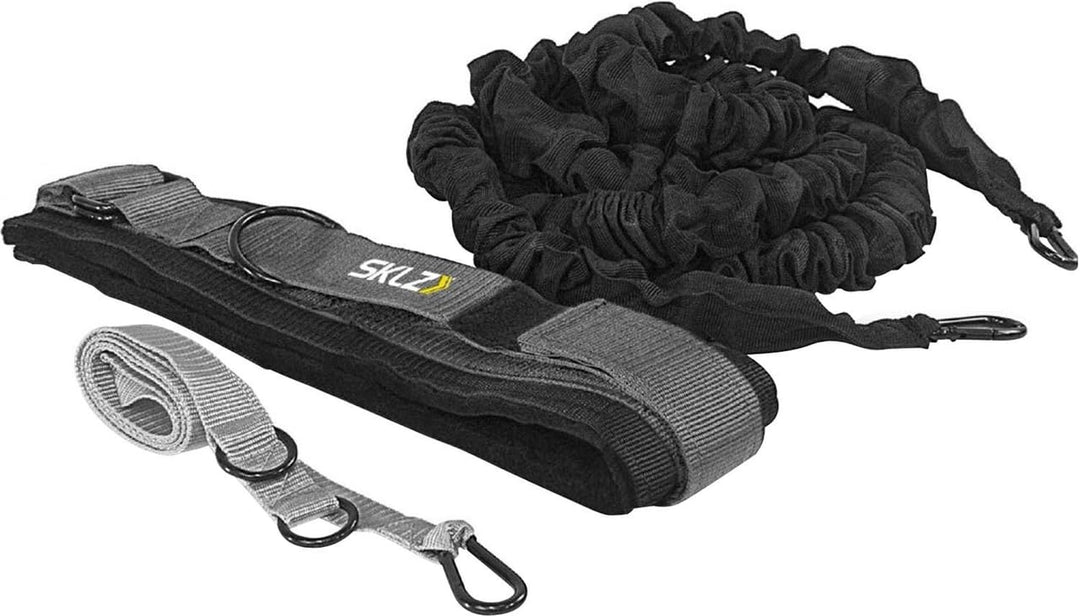 SKLZ SAQ-VPRB01-02 Widerstandsband Expander Widerstandstrainer Recoil 360 Black Einheitsgrösse, Einh
