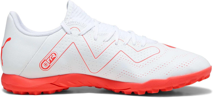 PUMA Herren Future Play Tt Fussballschuh 40 EU Puma White Fire Orchid, 40 EU Puma White Fire Orchid