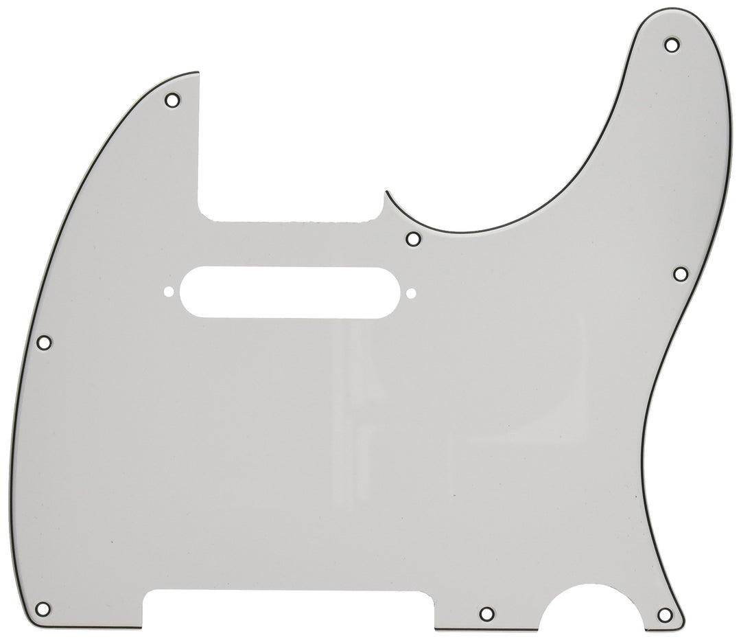 Fender 099-1355-000 3-Ply White 8-Hole Mount Telecaster Pickguard