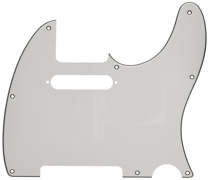Fender 099-1355-000 3-Ply White 8-Hole Mount Telecaster Pickguard