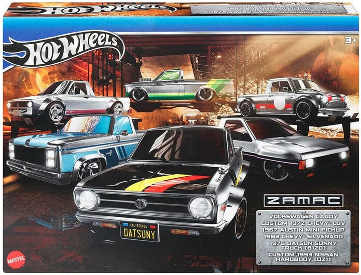 Ride on | Hot Wheels | Zamak Silber HRX57 | Multipack 6 Fahrzeuge