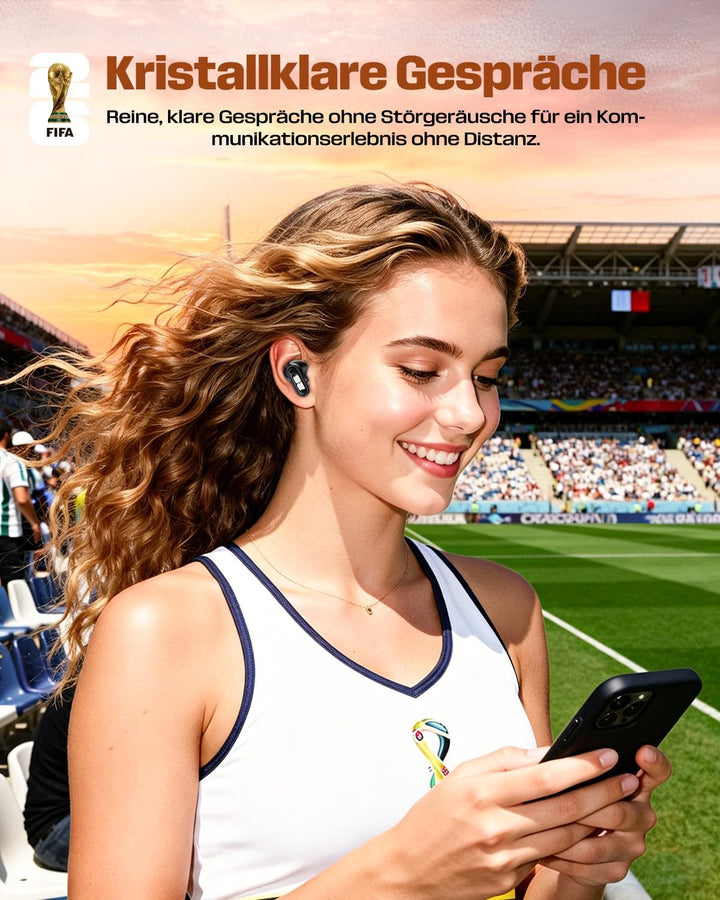 FIFA World Cup 2026 NE20 übersetzer kopfhörer, 3 in 1 Bluetooth 6.0 übersetzungskopfhörer in echtzei