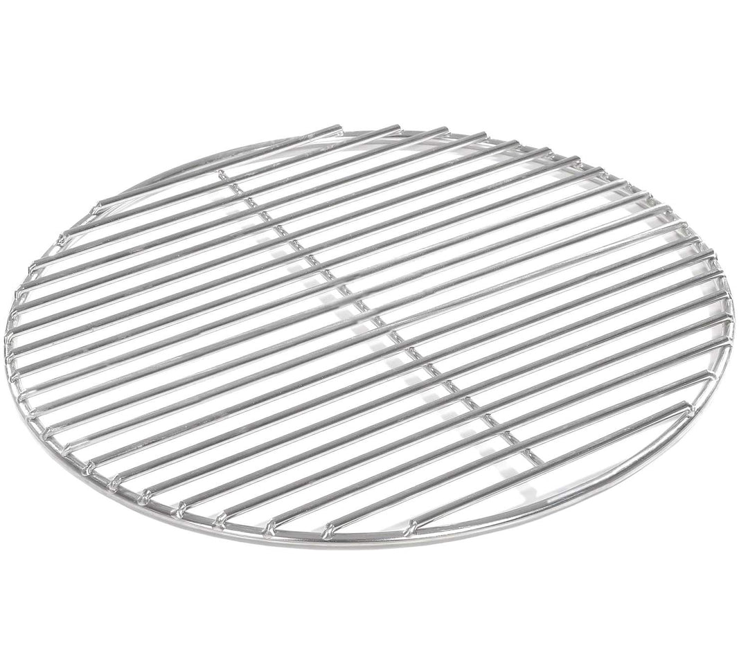 Grillrost Ø 34,5 cm aus Edelstahl rostfrei und elektropoliert 4mm für Grill rund, Kugelgrill, Feuers
