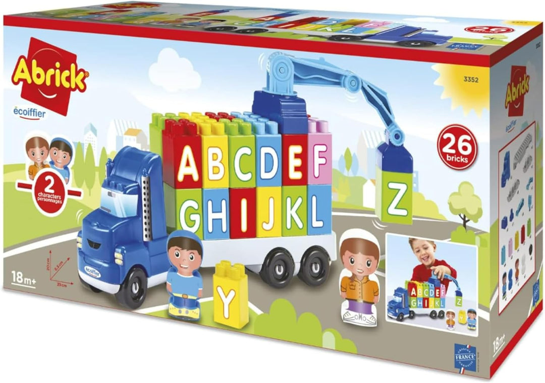 Abrick Buchstaben LKW mit Figuren (Ecoiffier 3352), LKW
