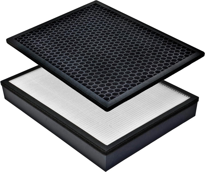 Invest Filter Set Ersatz für Philips FY2420 Philips FY2422 1 HEPA-Filter 1 Aktivkohlefilter Ersatzfi