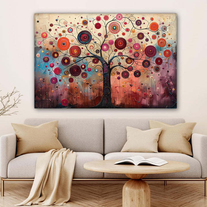 MuchoWow© Leinwandbild Gross 120x80 cm XXL Dekoration Wohnzimmer Bilder Pictures Wall Decoration Liv