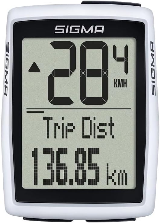 SIGMA Sport BC 12.0 | Fahrradcomputer mit zahlreichen Funktionen | Bike Computer für alle Radabenteu