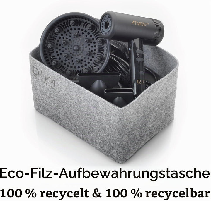 Diva Atmos Föhn Dry schwarz