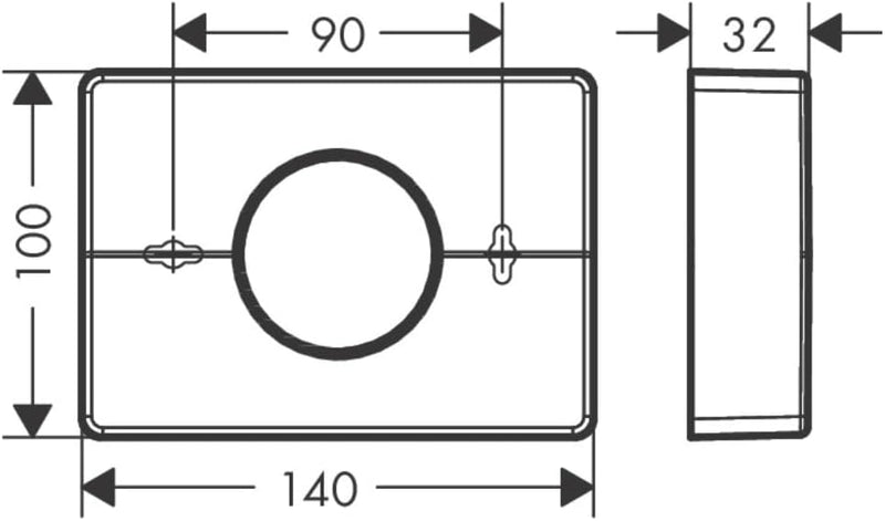 hansgrohe Hygienebeutelspender AddStoris, Mattweiss, Mattweiss