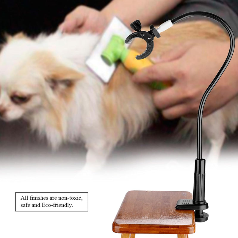 Pet Dog Haartrockner Halter Drehbare Hände Free Dog Grooming Standhalter Schwanenhals Pet Dog Groomi