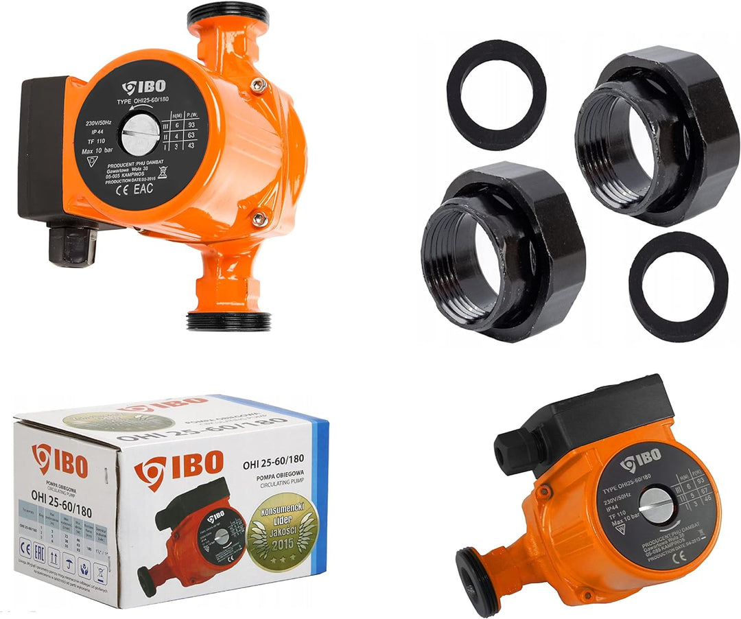 IBO 25-60/180 OHI, Orange Typ 3, Typ 3
