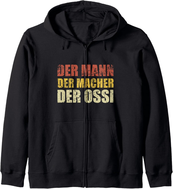 Der Mann der Macher der Ossi für Papa DDR Kapuzenjacke