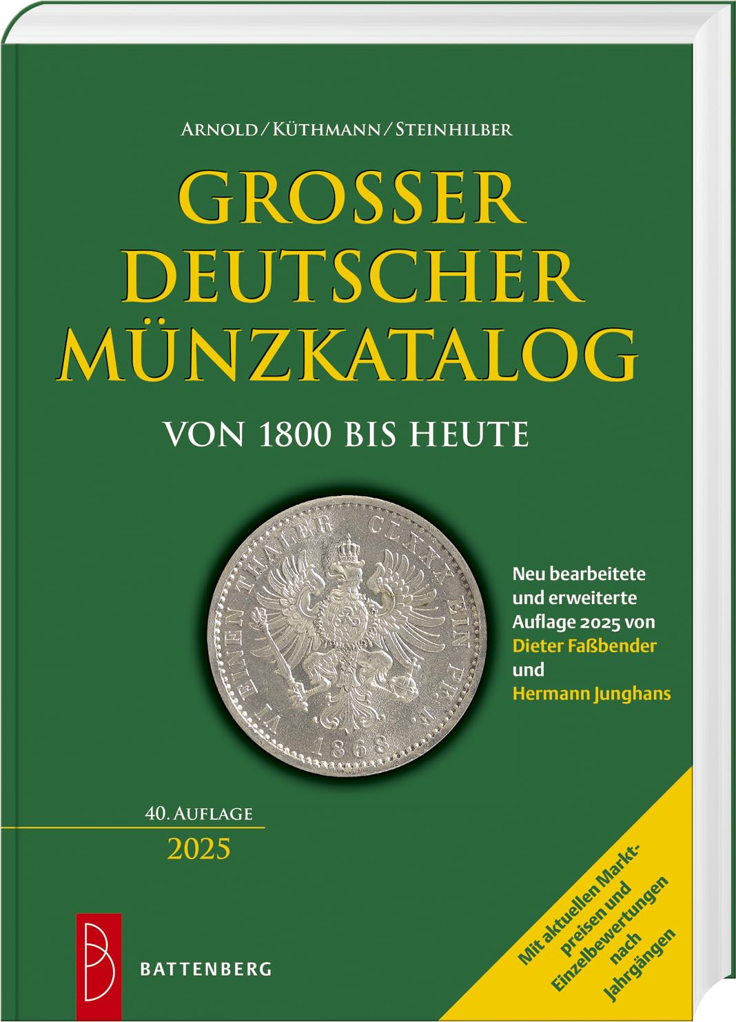 Grosser deutscher Münzkatalog: von 1800 bis heute, Gebundenes Buch
