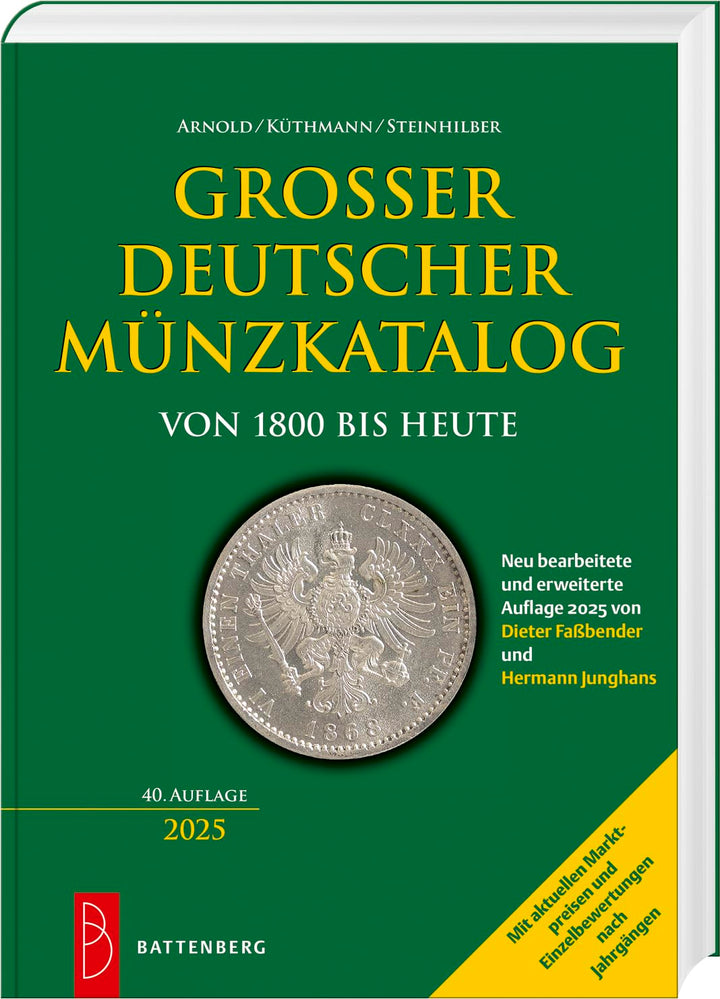 Grosser deutscher Münzkatalog: von 1800 bis heute, Gebundenes Buch