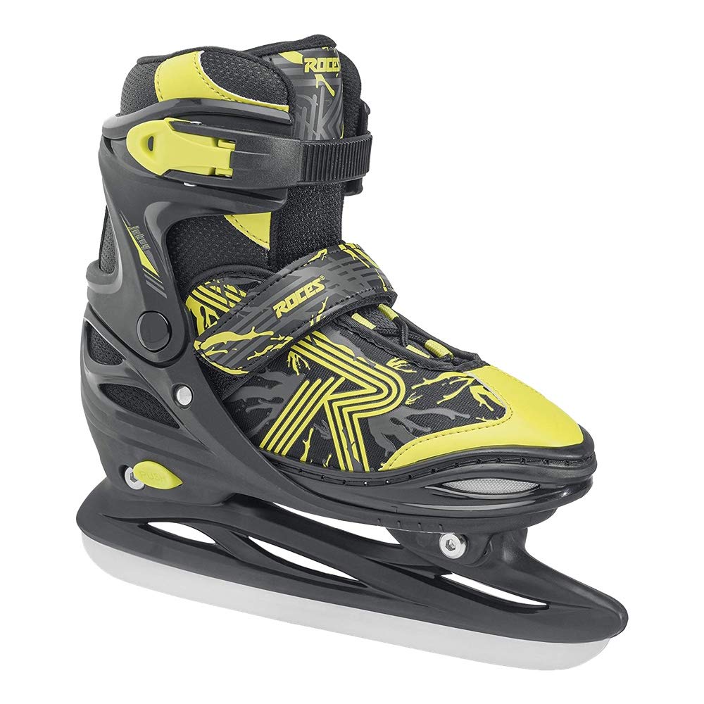 Roces Jungen Jokey Ice 3.0 Boy Schlittschuh 30-33 black-lime, 30-33 black-lime