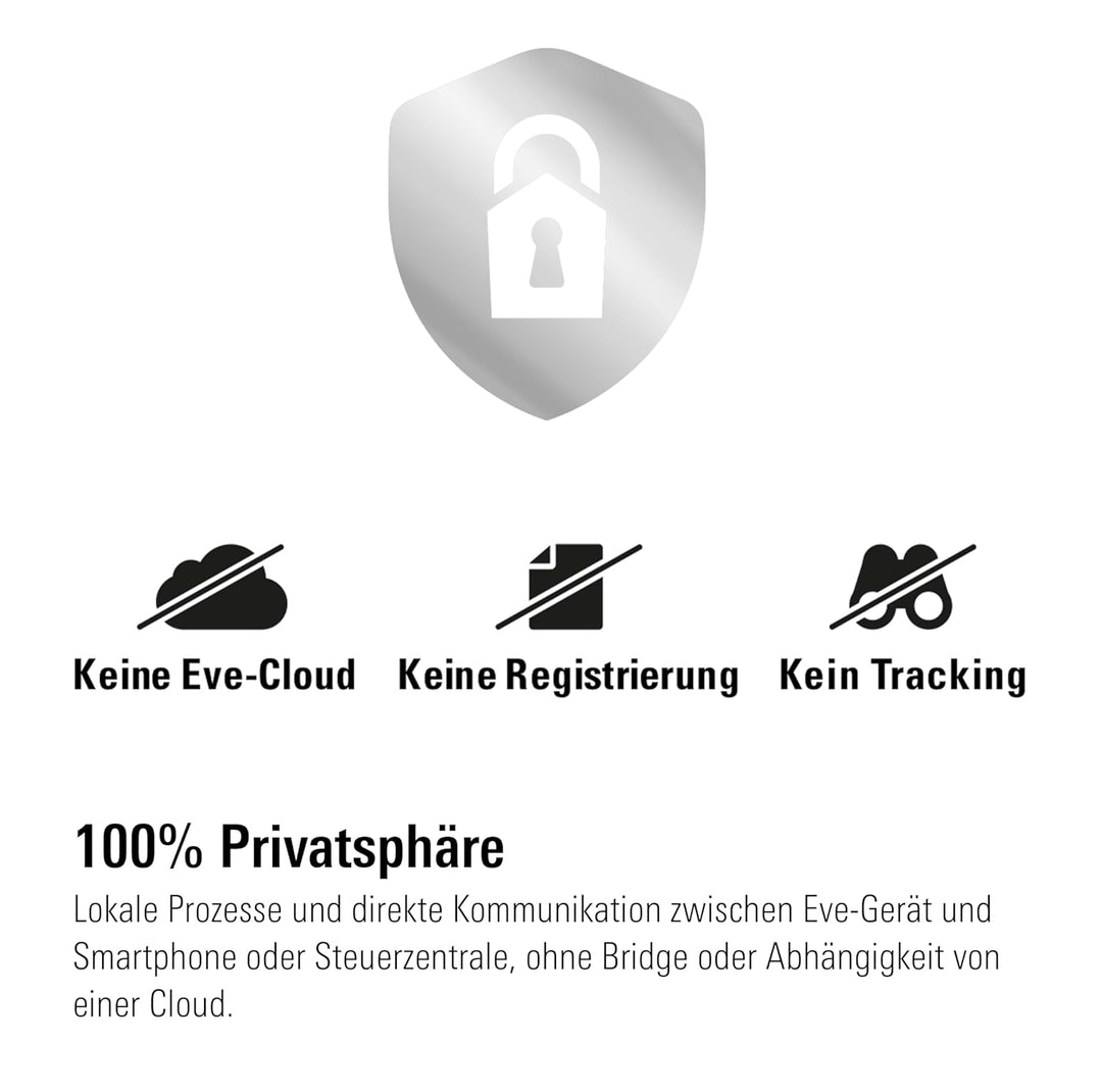Eve Shutter Switch – Smarte Rollladensteuerung mit integrierten Zeitplänen, Adaptive Beschattung, Si