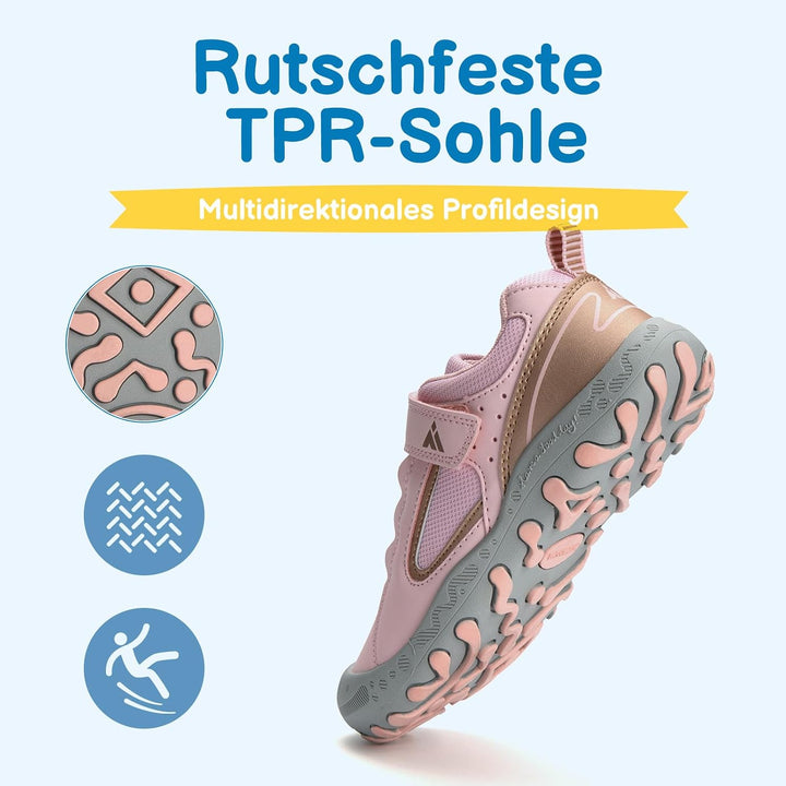 Mishansha Atmungsaktiv Laufschuhe für Jungen Mädchen Leicht Kinder Turnschuhe Low-Top Sneakers Beilä