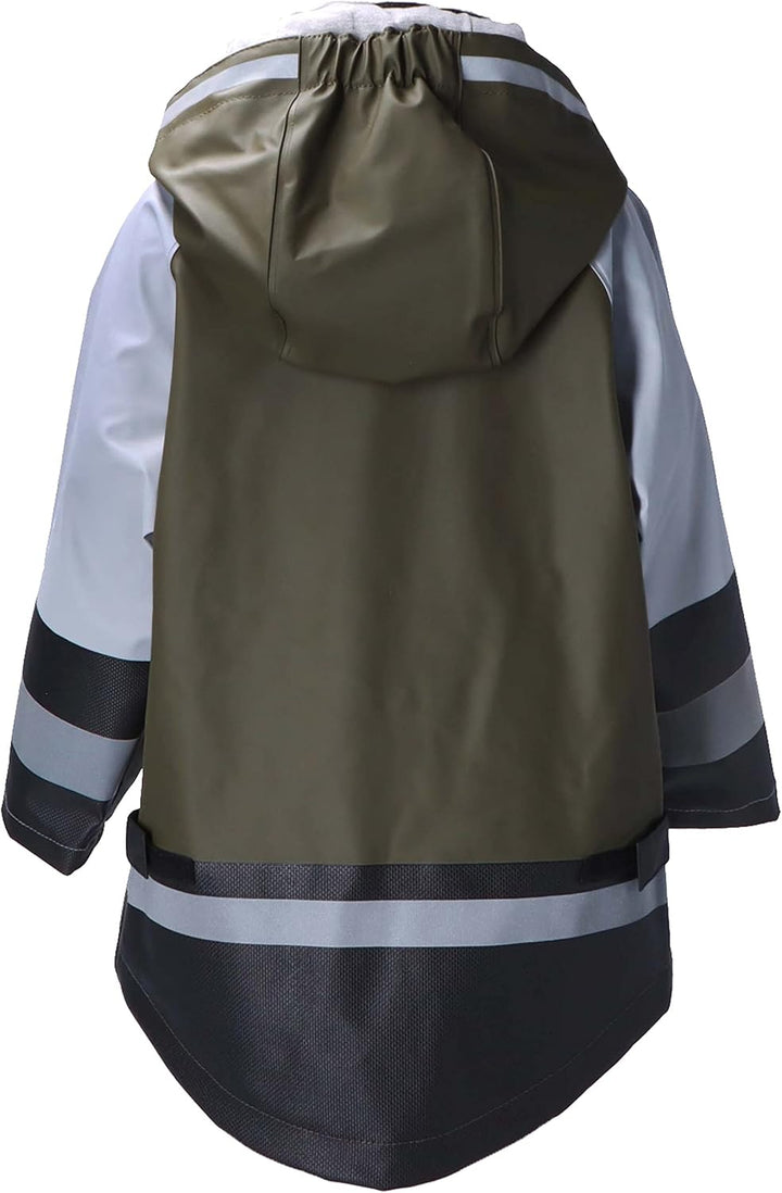 Sterntaler Unisex Kinder Funktions-regenjacke Blockfarben Funktions-Regenjacke (1er Pack) 92 Dunkelg