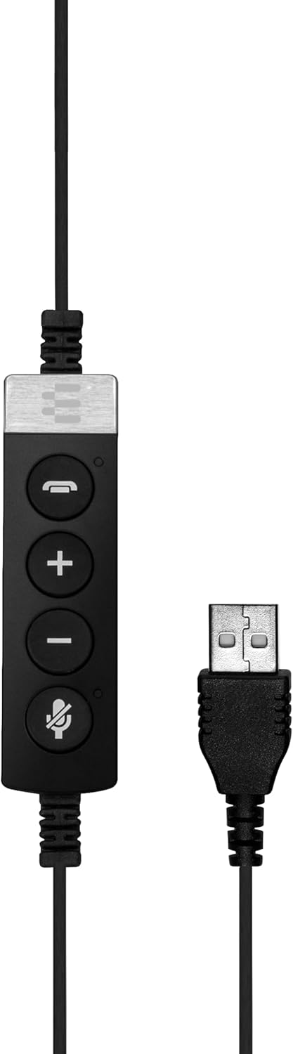 EPOS IMPACT SC 630 - Premium Einseitiges Kabelgebundenes Headset - Optimiert für Tischtelefone, Erwe
