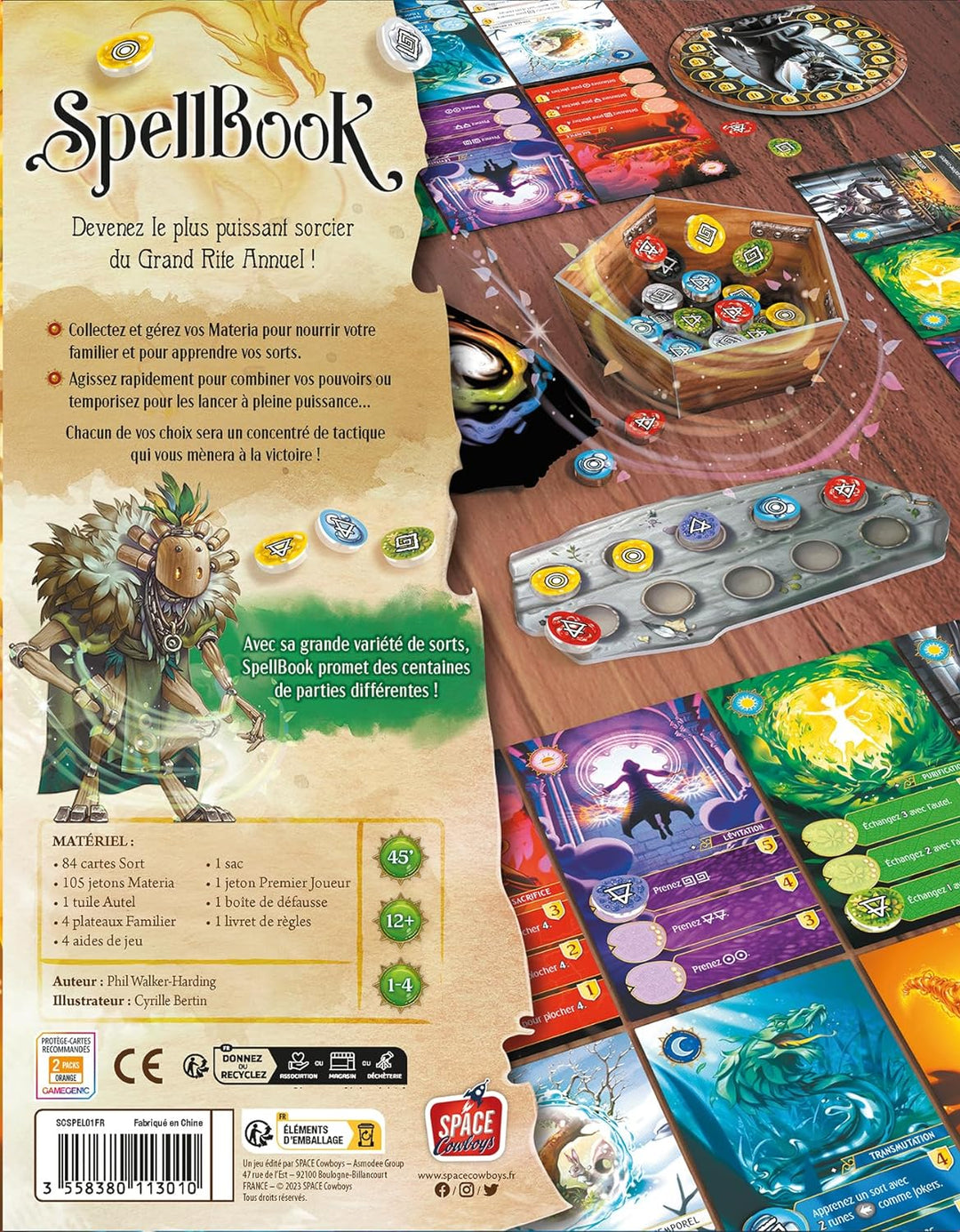 Space Cowboys – Asmodee – SpellBook – Gesellschaftsspiele – Strategiespiele – Spiele für Erwachsene