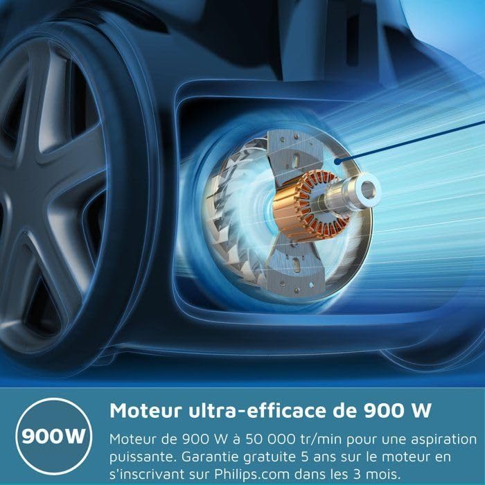 Philips Staubsauger mit Beutel