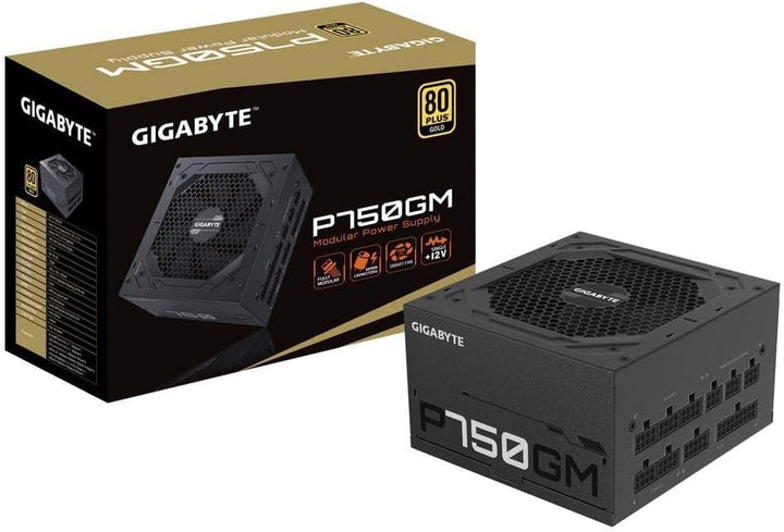 Netzteil Gigabyte 750W P750GM, GP-P750GM, schwarz, Einheitsgrösse