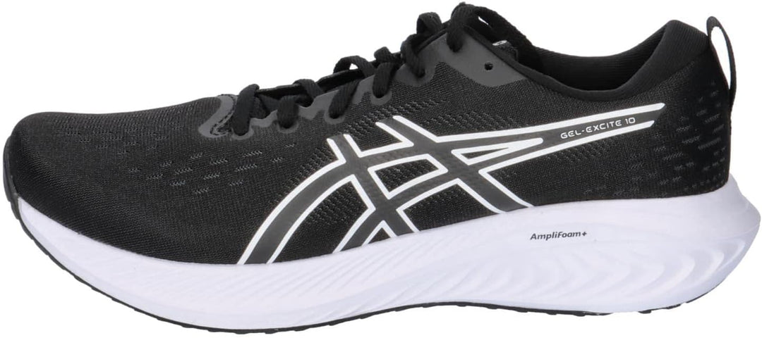ASICS Gel-Excite 10 Sportschuh Schwarz (48) 41.5 EU Black White, 41.5 EU Black White