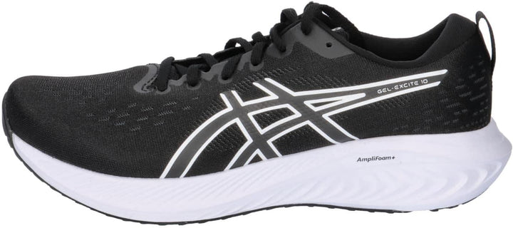 ASICS Gel-Excite 10 Sportschuh Schwarz (48) 41.5 EU Black White, 41.5 EU Black White