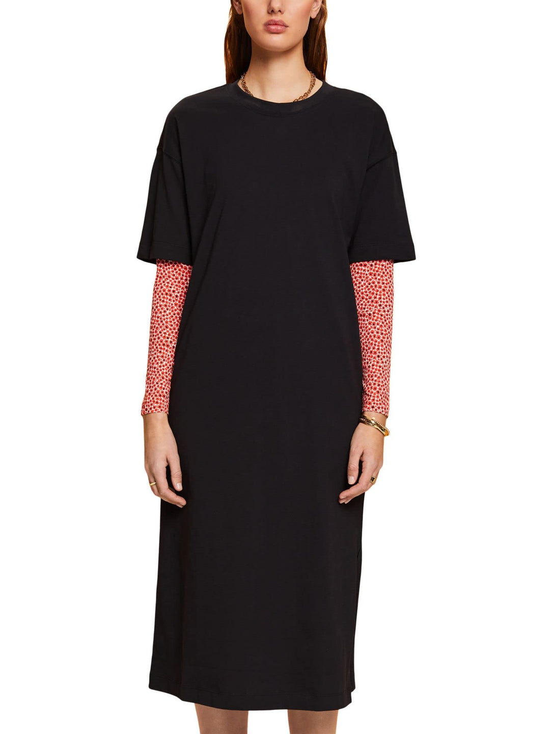 ESPRIT Damen Kleid, 002/Black 2