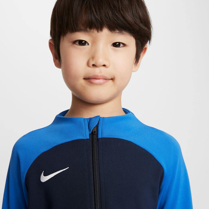 Nike Unisex Kinder Lk Nk Df Acdpr Trk Suit K Tracksuit, OBSIDIAN/OBSIDIAN/ROYAL BLUE/WHITE