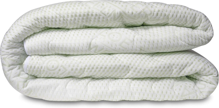 BONEX Hochwertiger Matratzenbezug Aloe Vera 80x200cm 19-21 cm, 19-21 cm