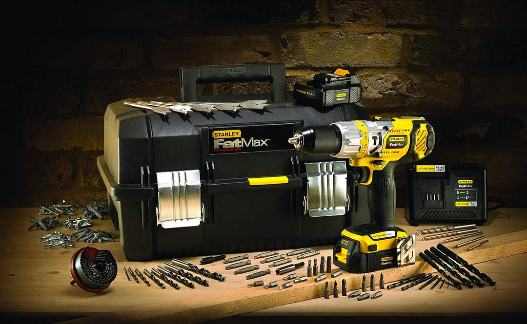 Stanley FMC520LB Akku Schlagbohrschrauber 14.4V mit Koffer