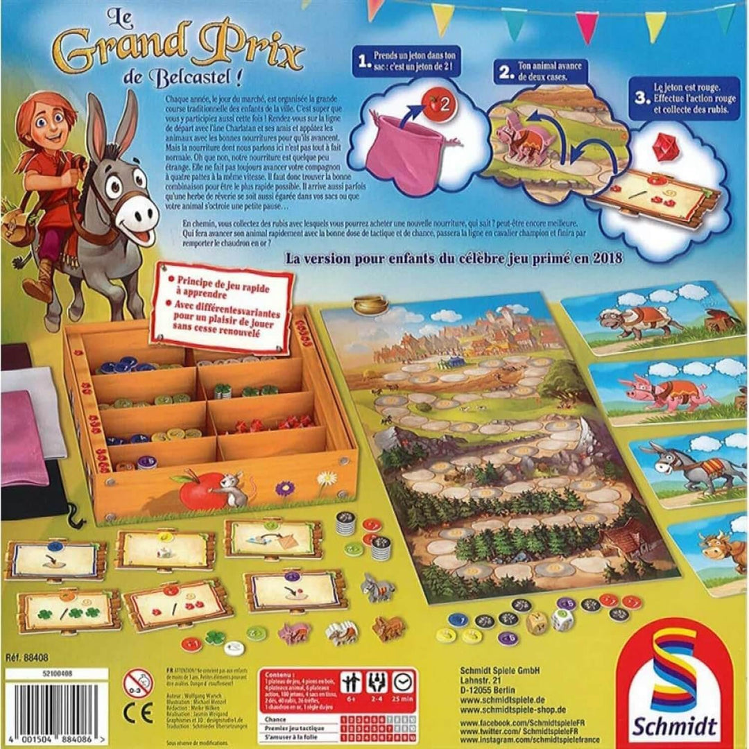 Der Belcastel Grand Prix - Brettspiel - SCHMIDT SPIELE