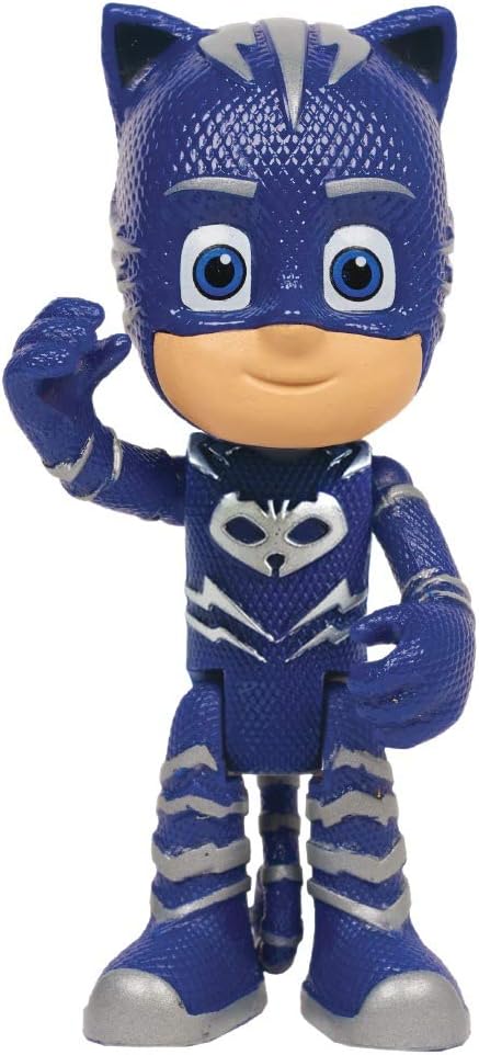 Simba 109402463 PJ Masks Turbo Roboter Catboy, mit Licht, mit Kanone, 23cm, PJ Masks Turbo Roboter C