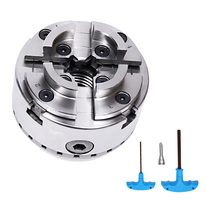 4-Backen Selbstzentrierendes Spannfutter Backenfutter Drechselfutter M33 Für Drechselbank Drechselme