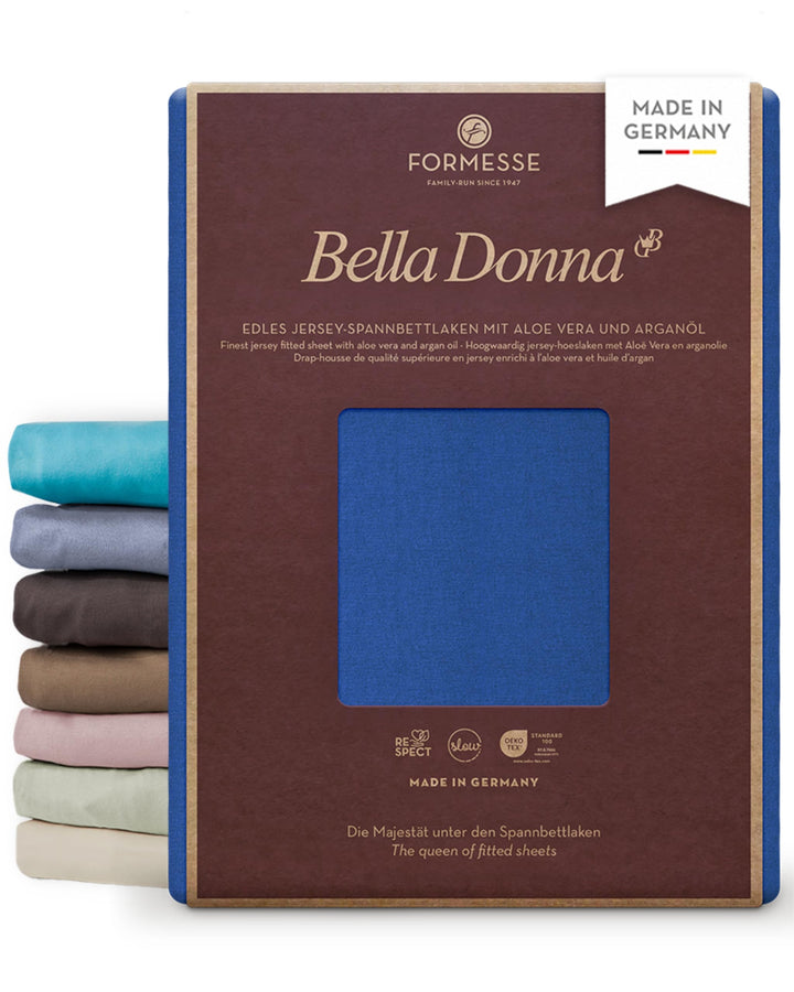 Formesse Bella Donna Jersey Spannbetttuch Royalblau 90x190 - 100x220 90x190 - 100x220 cm Royalblau,