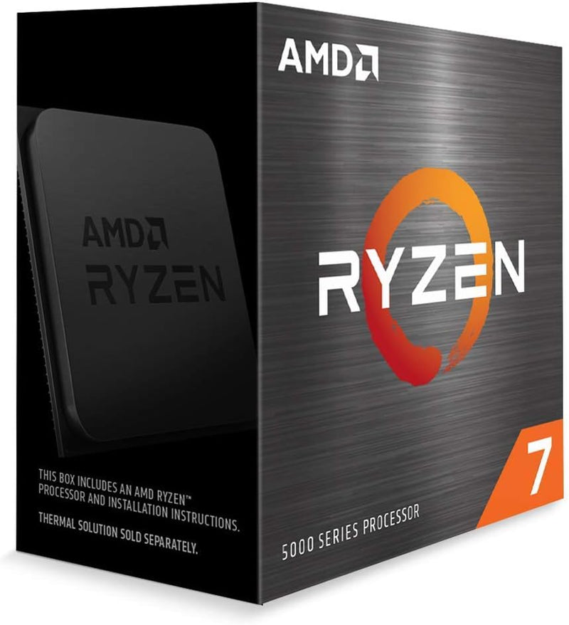 AMD Ryzen 7 5800X 8-core, 16-Thread Desktop Processor, bis zu 4.7GHz Processor Single, Processor Sin