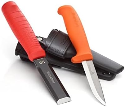 Hultafors Beitel Handwerkermesser HVK Doppelholster, EDC 25, 391073