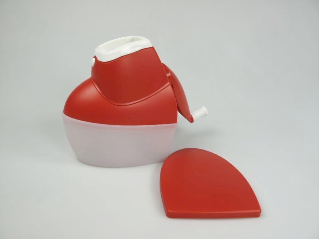 TUPPERWARE Chef Mahl-Chef rot-weiss D126 Reibe Nüsse Käsereibe P 20779
