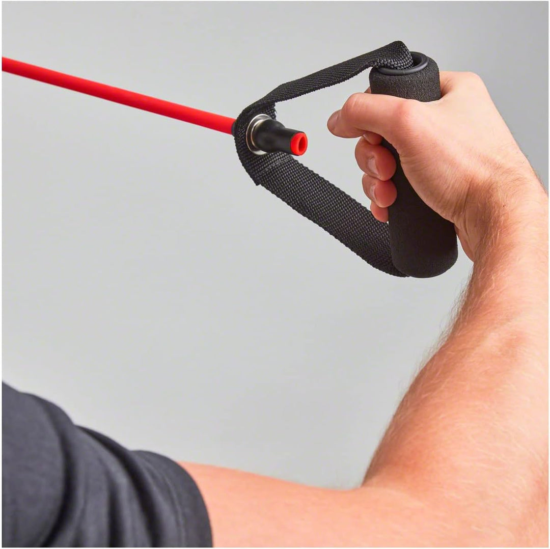 Shoulder Tube Pulley Fitness Tube Gymnastik Expander Training mittel - rot, mittel - rot