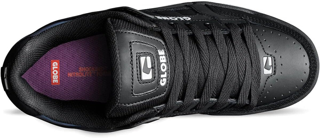 Globe Tilt Unisex-Erwachsene Sneakers 39.5 EU Schwarz, 39.5 EU Schwarz
