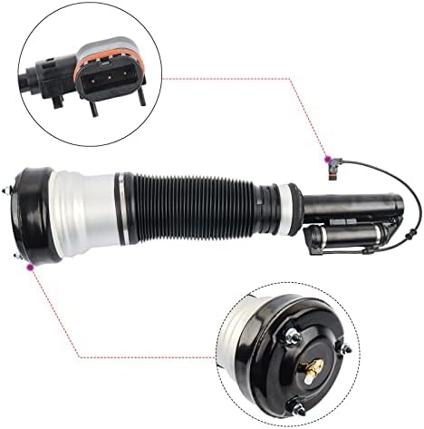 Bisenya Stossdämpfer 3pins 1Stück für vorne links/rechts Ersatz für S-Klasse W220 S600 S500 S430 S32