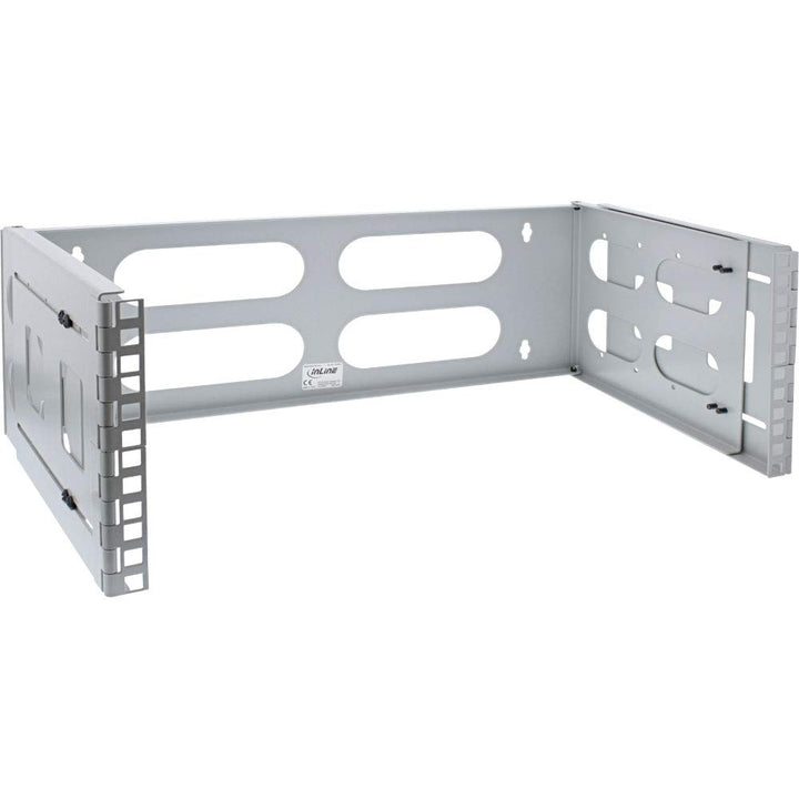 InLine 19" Rack zur Wandmontage, 4HE, 24-40cm Tiefe, Grau