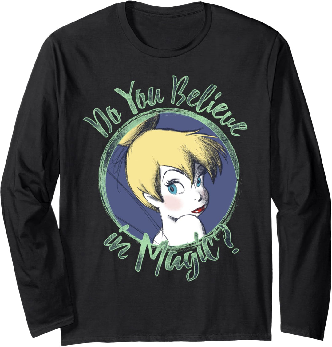 Disney Peter Pan Tinker Bell Do You Believe In Magic Langarmshirt