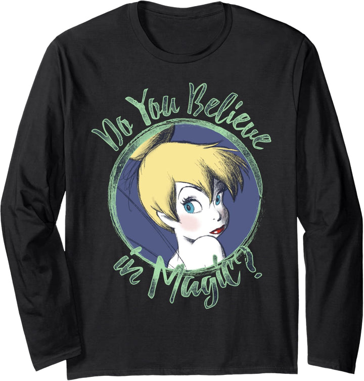 Disney Peter Pan Tinker Bell Do You Believe In Magic Langarmshirt