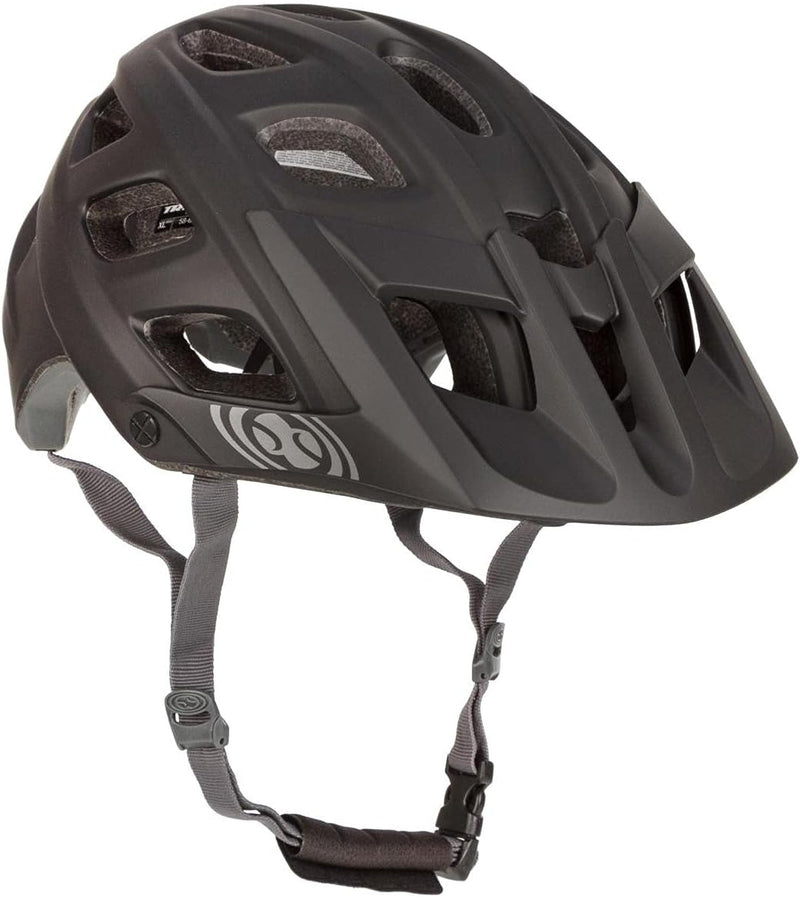 IXS Enduro MTB-Helm Trail EVO Grape Schwarz SM (54-58cm), Schwarz SM (54-58cm)