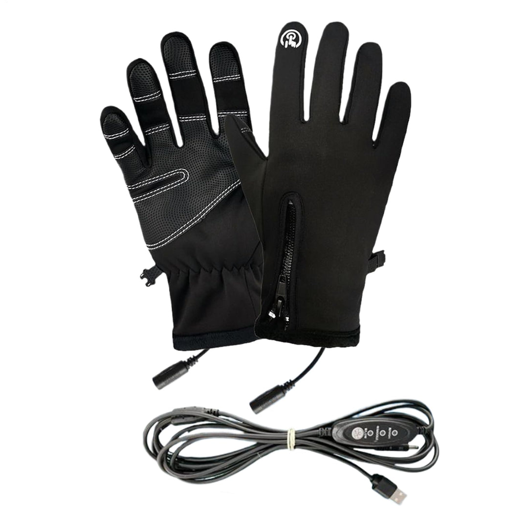 Elektrische Heizhandschuhe | USB-aufladbare Touchscreen-Heizhandschuhe,3 Stufen Heizmuffen Für Damen