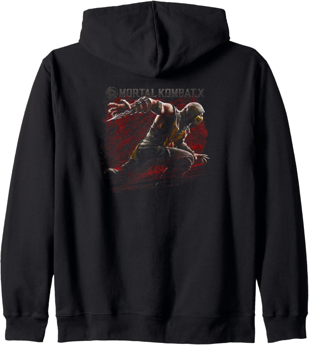 Mortal Kombat X Scorpion Lunge Kapuzenjacke